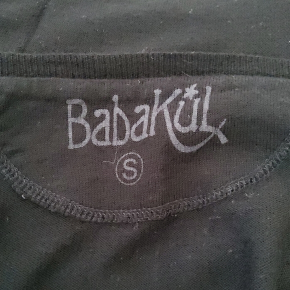 Babakul Classic Black V-Neck Sweater - Picture 7 of 9